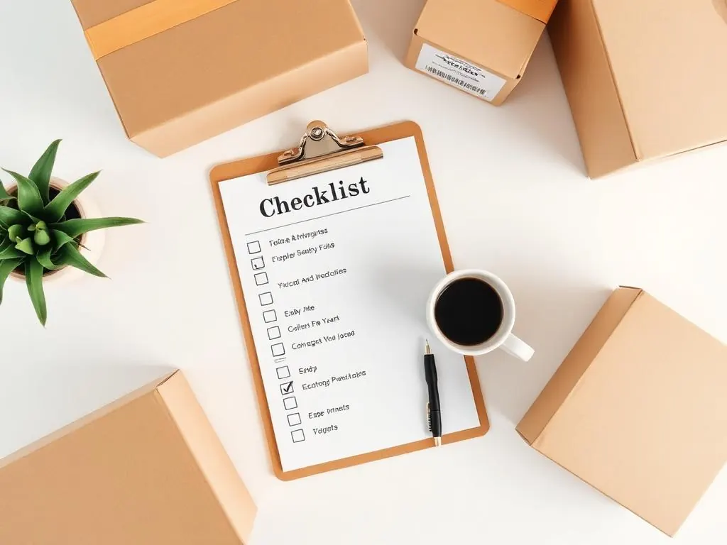 Mudança residencial: checklist completo